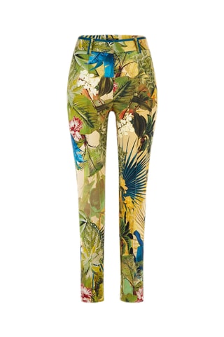 Pantalon skinny 7/8 - Jaune