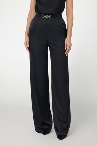 Pantalon regular - Noir
