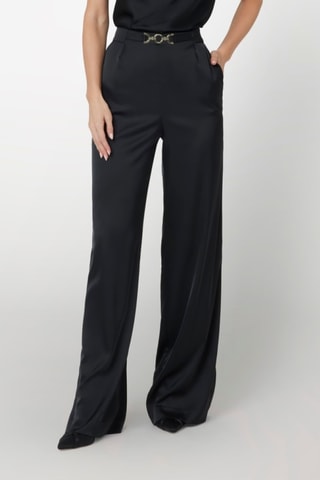 Pantalon regular - Noir