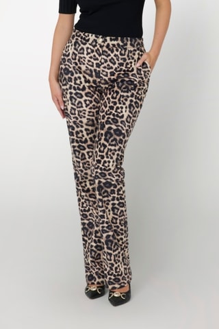 Pantalon regular - Beige