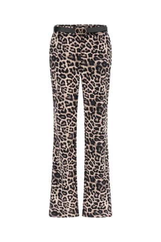 Pantalon regular - Beige