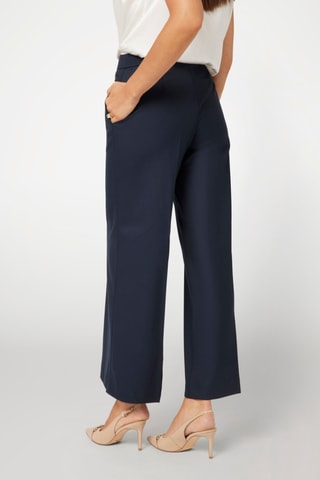 Pantalon palazzo - Bleu marine