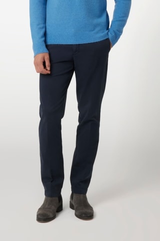 Pantalon slim - Bleu marine
