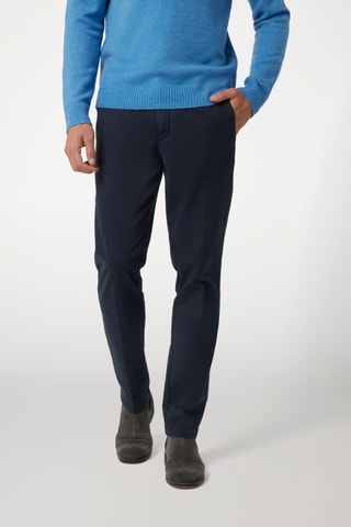 Pantalon slim - Bleu marine