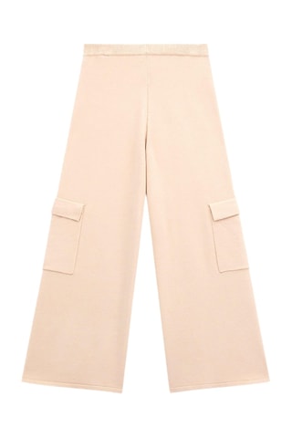 Pantalon palazzo - Beige