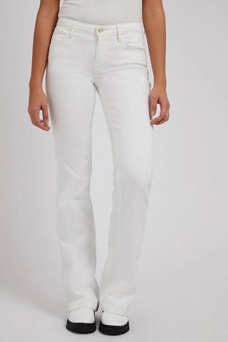 Pantalon bootcut Ecru