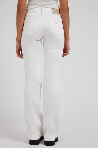 Pantalon bootcut Ecru