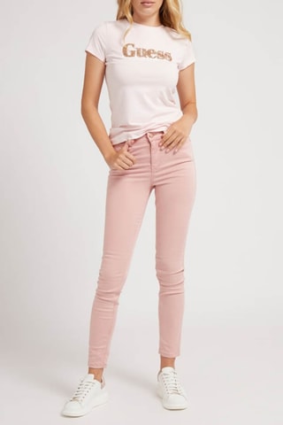 Pantalon skinny - Rose pâle
