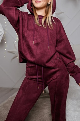 Pantalon en velours - Bordeaux