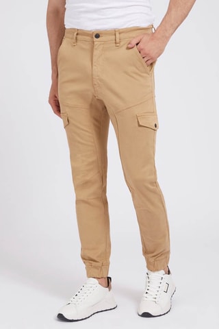 Pantalon slim - Beige