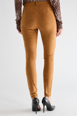 Jegging taille haute Hudson - Marron clair