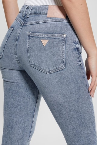 Jean taille haute - Bleu