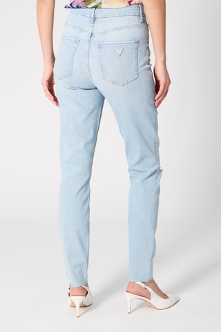 Jean skinny taille haute - Ciel