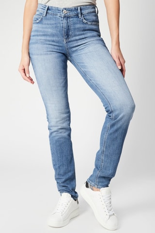 Jean droit Bleu foncé