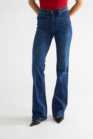 Jean bootcut taille haute Fenice boot - Bleu