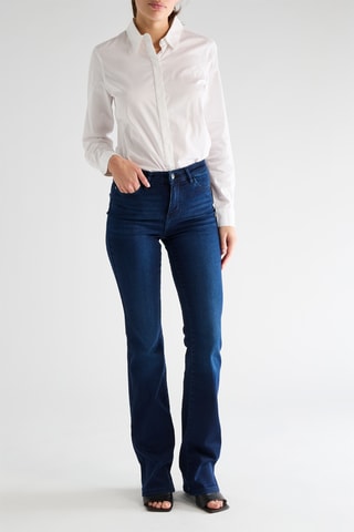 Jean bootcut taille haute Fenice boot - Bleu