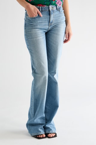 Jean bootcut taille haute Fenice - Ciel