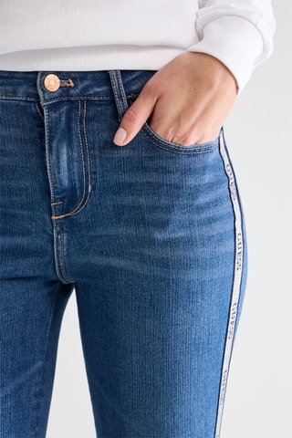 Jean skinny taille haute Tamara - Bleu marine