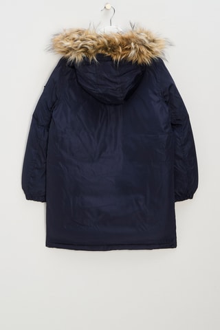 Parka à capuche - Bleu marine foncé