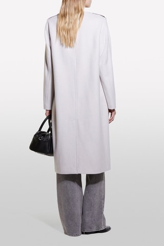 Manteau en laine - Gris clair