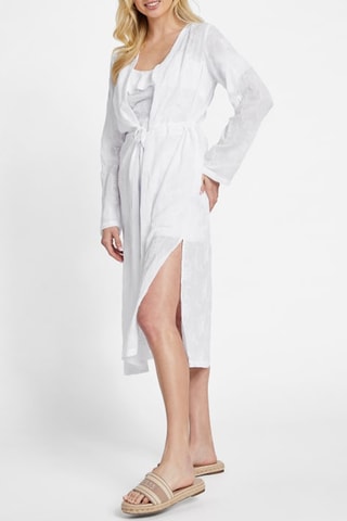 Veste longue - Blanc