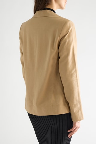 Veste en lin Jenny - Taupe