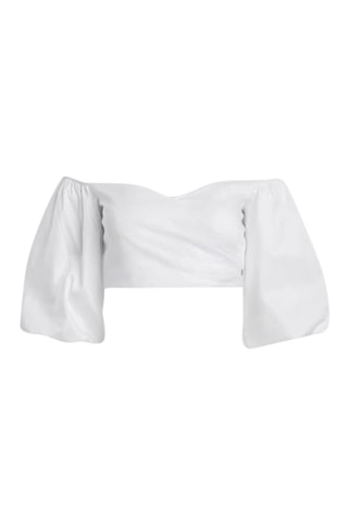 Crop top - Blanc