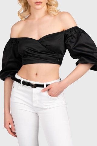 Crop top - Noir
