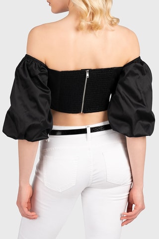 Crop top - Noir
