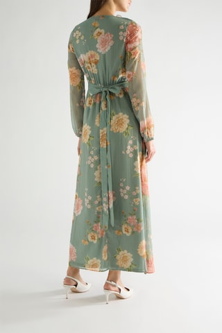 Robe longue Michelle - Vert