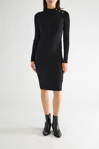 Robe pull Mivian - Noir