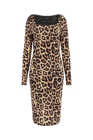 Robe fourreau - Beige