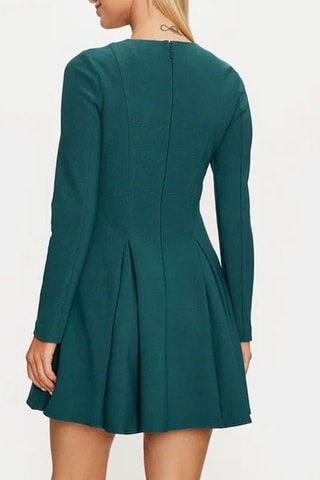 Robe patineuse - Vert émeraude