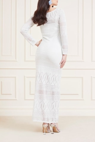 Robe longue - Blanc