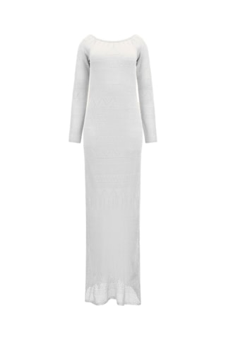 Robe longue - Blanc