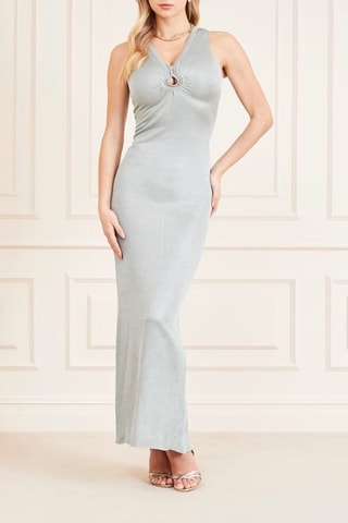 Robe longue - Gris