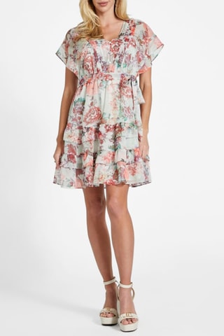 Robe volantée - Blanc