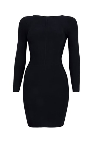 Robe fourreau - Noir