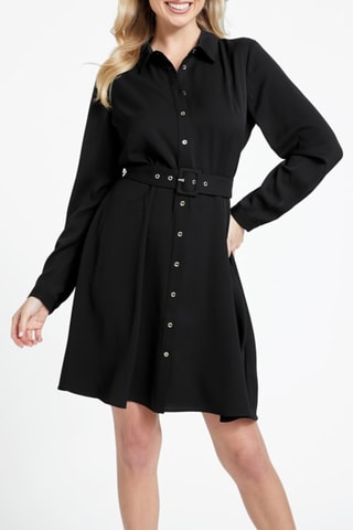 Robe chemise - Noir