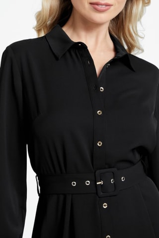 Robe chemise - Noir