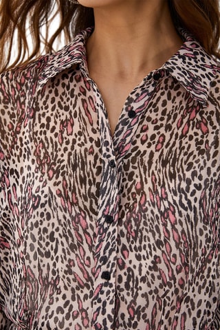 Robe portefeuille - Beige