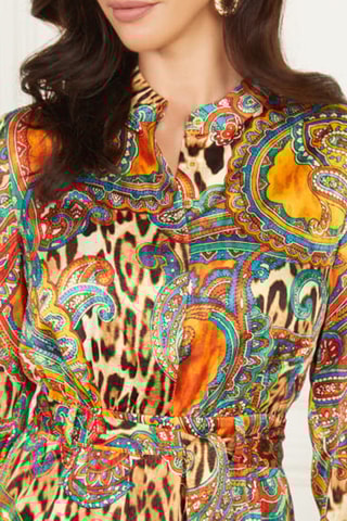 Robe patineuse - Orange