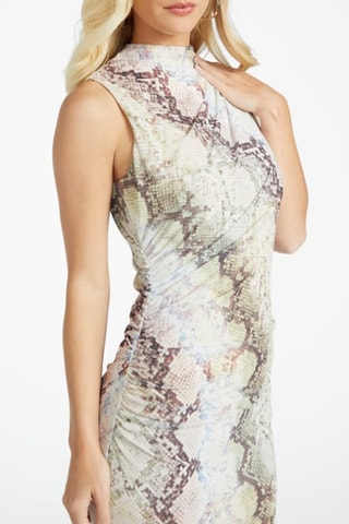 Robe fourreau - Beige