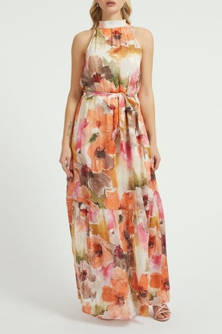 Robe longue - Orange