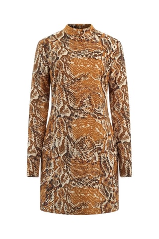 Robe fourreau - Camel