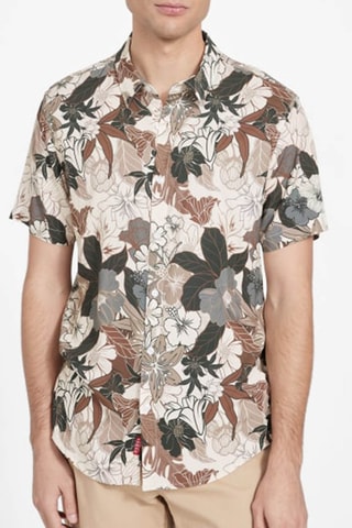 Chemise slim - Beige