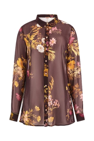 Chemise regular - Marron