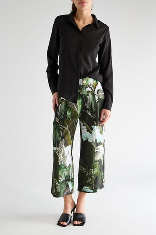 Chemise slim Diane - Noir