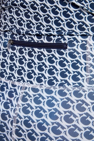 Legging taille haute Bleu marine et blanc