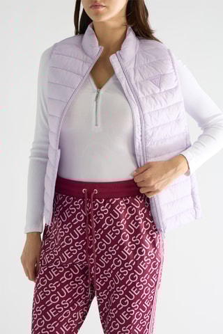 Doudoune sans manches Dena - Mauve